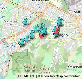 Mappa Via Bartolomeo Cesi, 40134 Bologna BO, Italia (0.663)