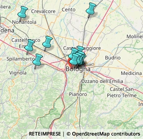 Mappa Via Bartolomeo Cesi, 40134 Bologna BO, Italia (9.50538)