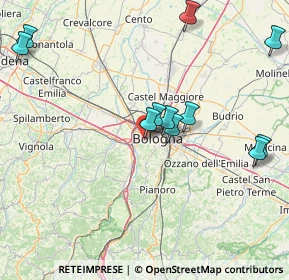 Mappa Via Bartolomeo Cesi, 40134 Bologna BO, Italia (17.38455)