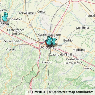 Mappa Via Castiglione, 40126 Bologna BO, Italia (13.19636)