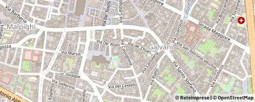 Mappa Bologne