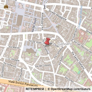 Mappa Via Castiglione, 30, 40124 Bologna, Bologna (Emilia Romagna)