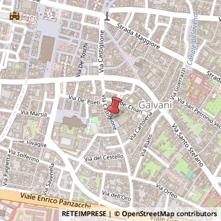 Mappa Via Castiglione, 31, 40124 Bologna, Bologna (Emilia Romagna)