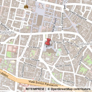 Mappa Via Garibaldi, 3, 40124 Bologna, Bologna (Emilia Romagna)
