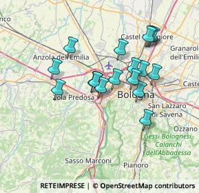 Mappa Tangenziale Nord Bologna, 40033 Casalecchio di Reno BO, Italia (6.29765)