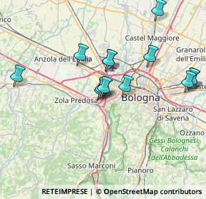 Mappa Tangenziale Nord Bologna, 40033 Casalecchio di Reno BO, Italia (7.29308)