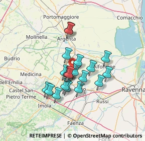 Mappa Via Casazza, 48022 Lugo RA, Italia (10.2355)