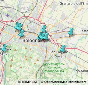 Mappa Via Pompeo Vizzani, 40138 Bologna BO, Italia (3.14455)