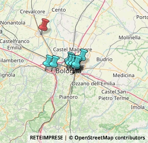 Mappa Via Pompeo Vizzani, 40138 Bologna BO, Italia (4.97)