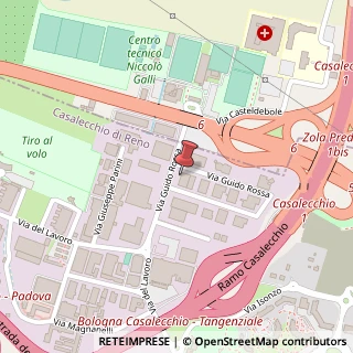 Mappa Via Rossa Guido, 30, 40033 Casalecchio di Reno, Bologna (Emilia Romagna)