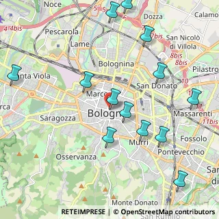 Mappa Via Sant'Alò, 40126 Bologna BO, Italia (2.42615)