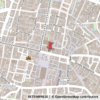 Mappa Via Fossalta, 1, 40125 Bologna, Bologna (Emilia Romagna)