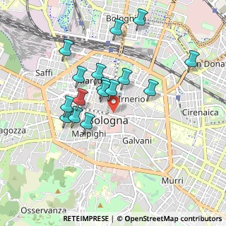 Mappa Via Sant'Alò, 40126 Bologna BO, Italia (0.8625)