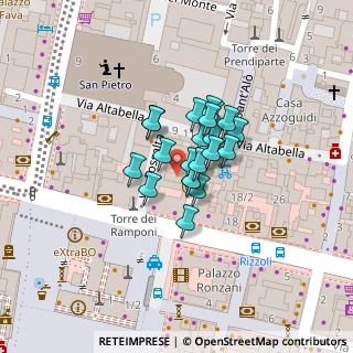 Mappa Rizzoli, 40124 Bologna BO, Italia (0)