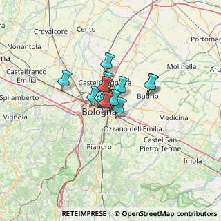 Mappa Tangenziale Nord Bologna, 40138 Bologna BO, Italia (6.58214)
