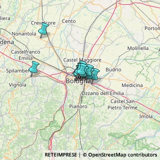 Mappa Via Francesco Acri, 40126 Bologna BO, Italia (5.54667)