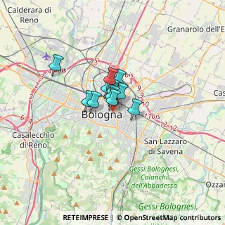 Mappa Via Francesco Acri, 40126 Bologna BO, Italia (1.62091)