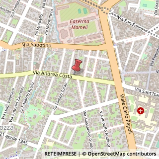 Mappa Via Andrea Costa, 51, 40134 Bologna, Bologna (Emilia Romagna)