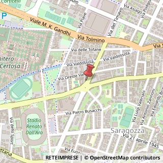 Mappa Via Montefiorino, 2, 40134 Bologna, Bologna (Emilia Romagna)