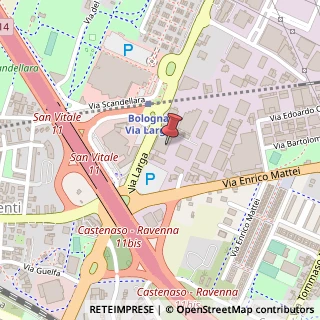 Mappa Via Larga, 15, 40138 Bologna, Bologna (Emilia Romagna)