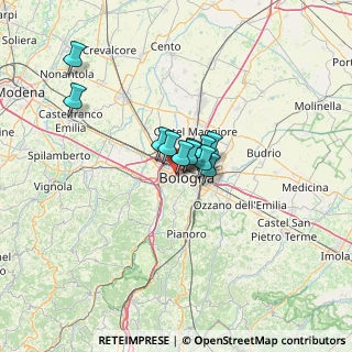 Mappa Via Andrea Costa, 40123 Bologna BO, Italia (7.73545)