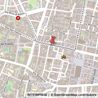 Mappa Via Ugo Bassi, 8/g, 40121 Bologna, Bologna (Emilia Romagna)