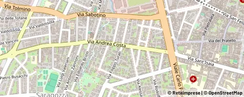 Mappa Bologne