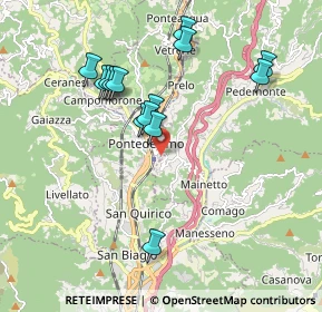 Mappa Via Val D'Astico, 16164 Genova GE, Italia (1.84571)