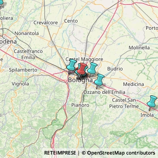 Mappa Centro Storico, 40122 Bologna BO, Italia (9.84455)