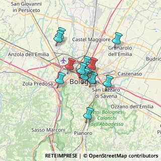Mappa Centro Storico, 40122 Bologna BO, Italia (4.73154)