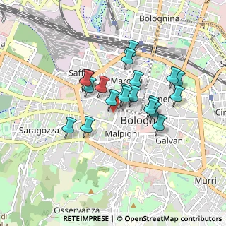 Mappa Centro Storico, 40122 Bologna BO, Italia (0.705)