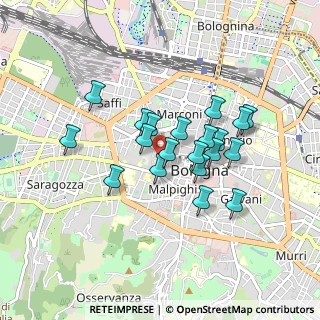 Mappa Centro Storico, 40122 Bologna BO, Italia (0.712)