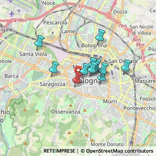 Mappa Centro Storico, 40122 Bologna BO, Italia (1.27417)