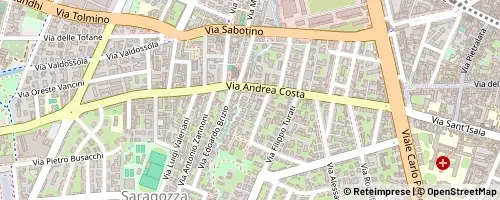 Mappa Bologne