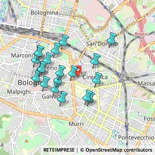 Mappa Via Zanolini, 40126 Bologna BO, Italia (0.9075)