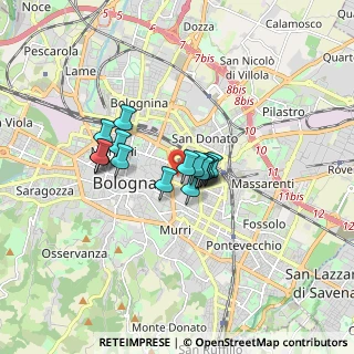 Mappa Via Zanolini, 40126 Bologna BO, Italia (1.13)