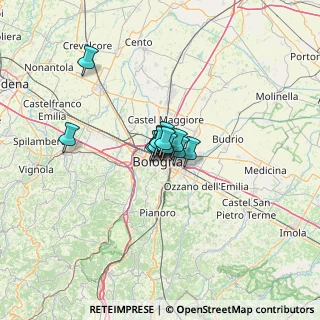 Mappa Via Antonio Zanolini, 40138 Bologna BO, Italia (5.505)