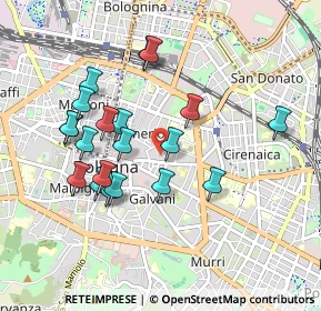 Mappa Via Antonio Zanolini, 40138 Bologna BO, Italia (0.8905)