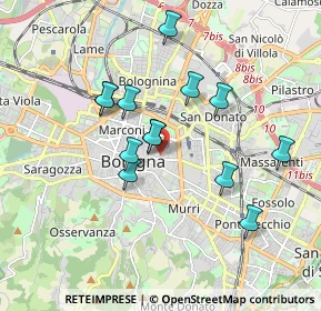 Mappa Via Antonio Zanolini, 40138 Bologna BO, Italia (1.60154)