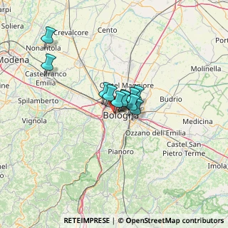 Mappa Via Domenico Bianchini, 40134 Bologna BO, Italia (7.76)