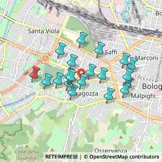 Mappa Via Domenico Bianchini, 40134 Bologna BO, Italia (0.787)