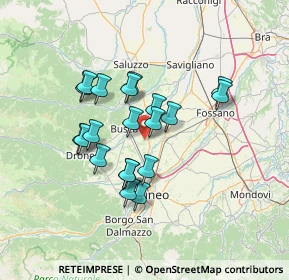 Mappa 12020 Tarantasca CN, Italia (11.529)