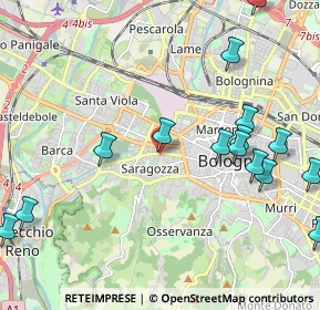 Mappa Via Edoardo Brizio, 40134 Bologna BO, Italia (2.65933)