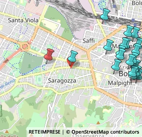 Mappa Via Edoardo Brizio, 40134 Bologna BO, Italia (1.462)