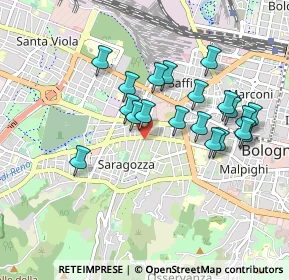Mappa Via Edoardo Brizio, 40134 Bologna BO, Italia (0.8595)