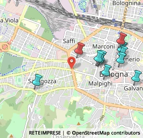 Mappa Tangenziale delle Biciclette, 40122 Bologna BO, Italia (1.07364)