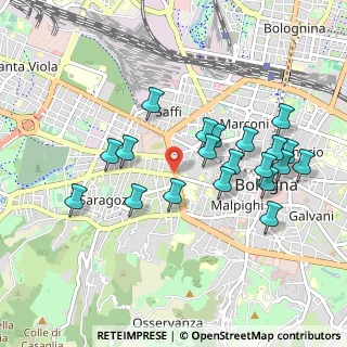 Mappa Tangenziale delle Biciclette, 40122 Bologna BO, Italia (0.9465)