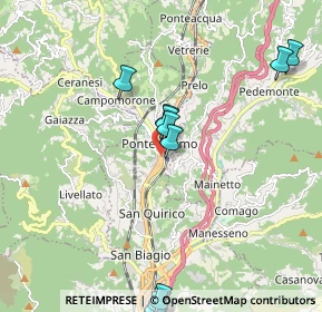 Mappa 16164 Genova GE, Italia (2.54833)