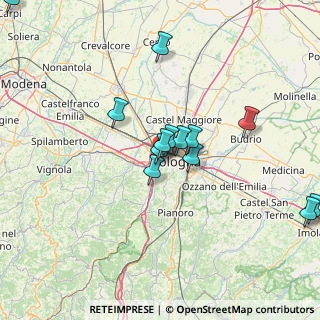 Mappa Via della Certosa, 40133 Bologna BO, Italia (14.85846)