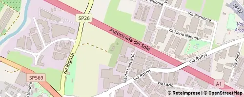 Mappa Zola Predosa